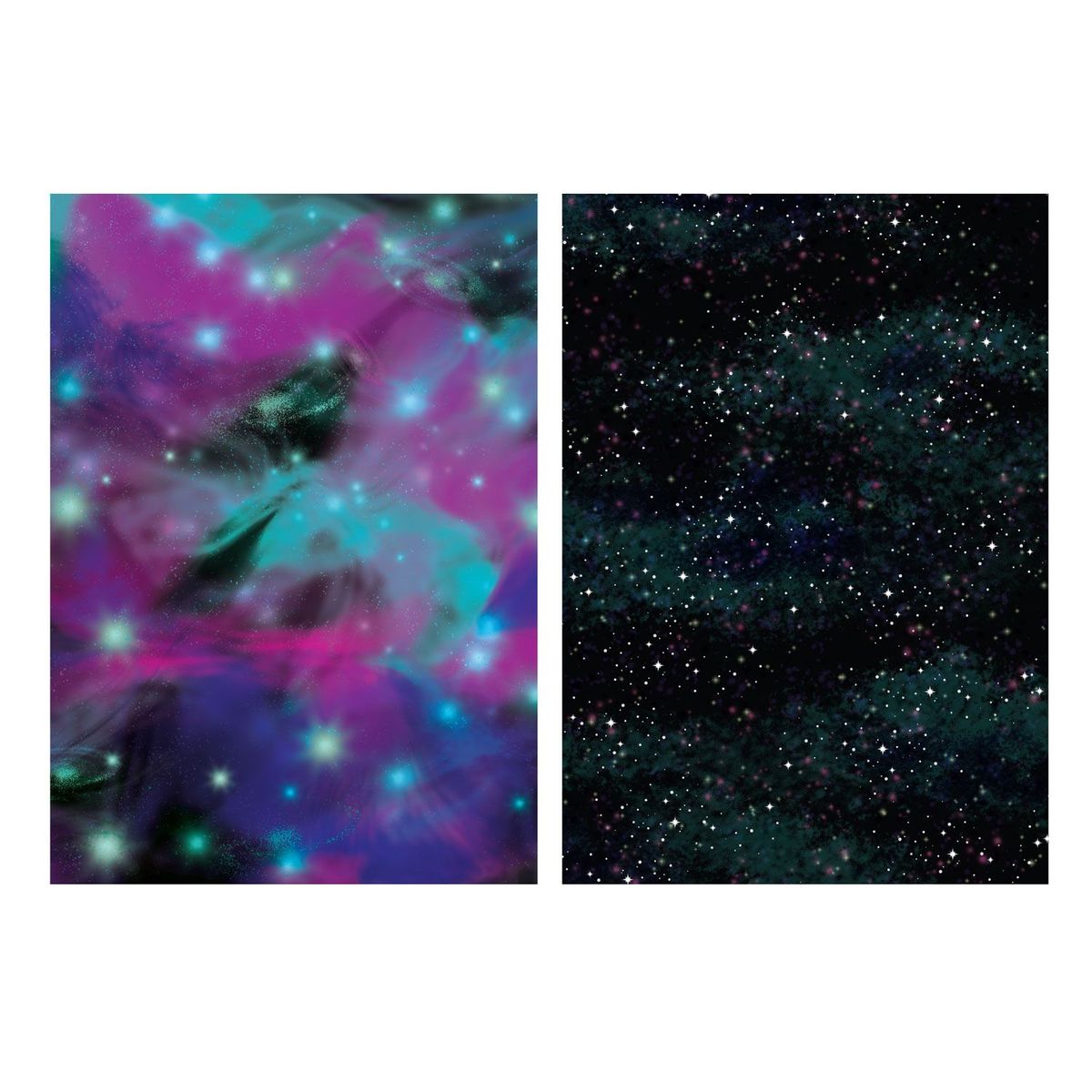 CRICUT - Cricut - Laminas Tinta Infusible Galaxia 30.5cm - 2 Unid.