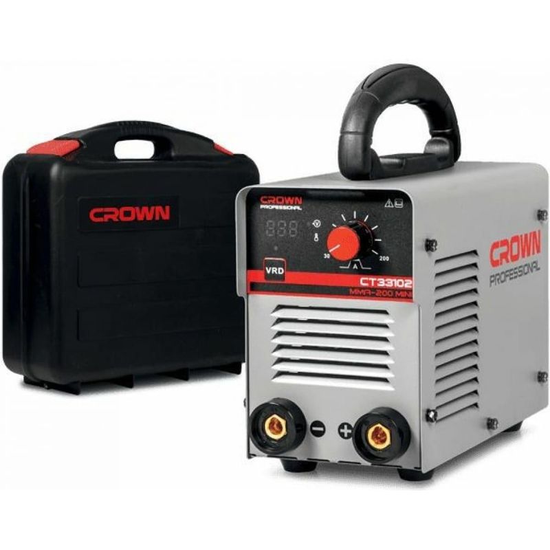 CROWN - MAQUINA DE SOLDAR MMA DE 200AMP MINI CROWN