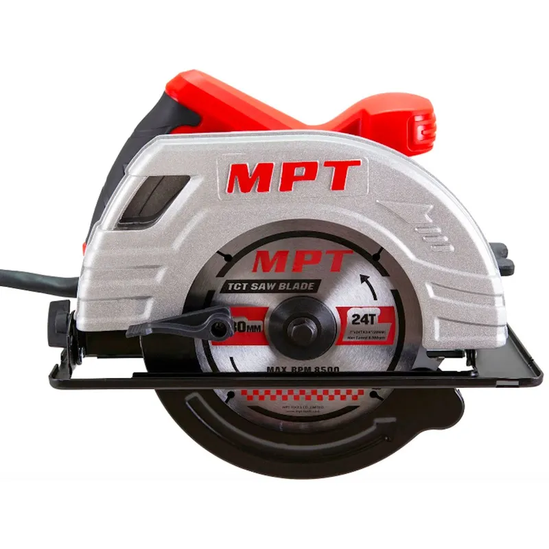 GENERICO - SIERRA CIRCULAR ELÉCTRICA 185MM 1380W MPT TOOLS