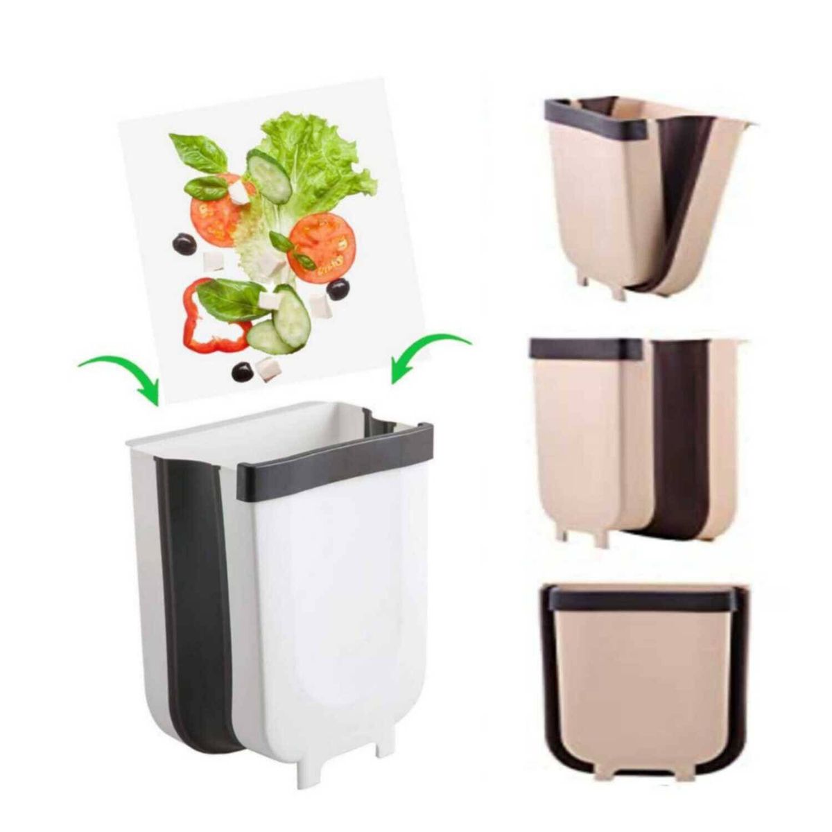 GENERICO - Basurero Expandible Colgante Plegable