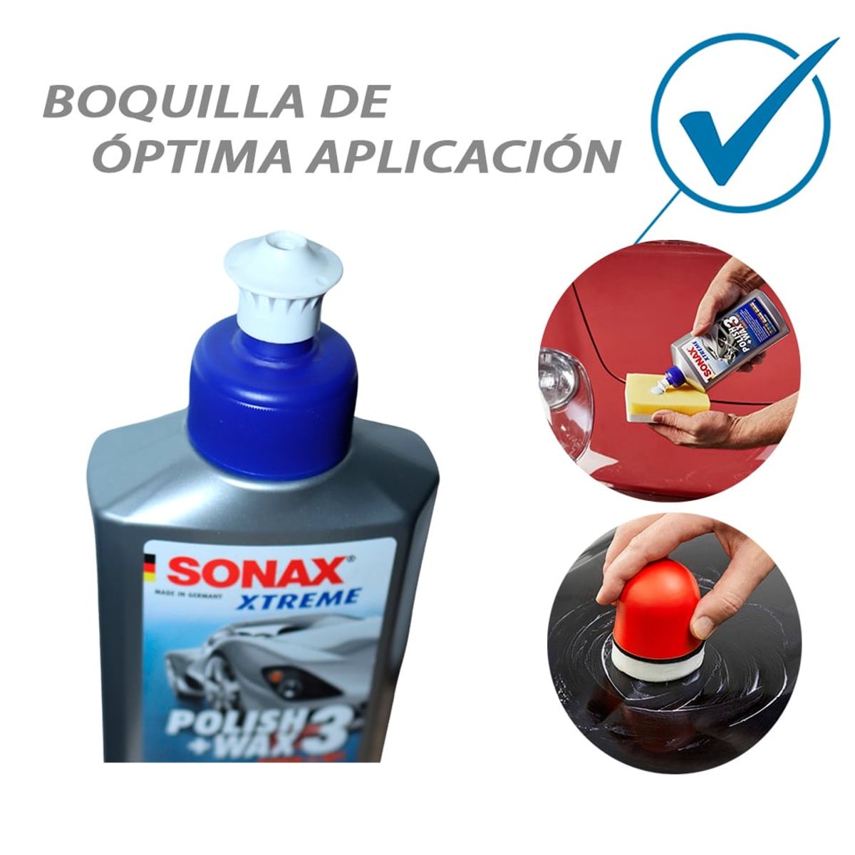 GENERICO - Polish + Wax 3 Sonax/pulidor/cera/brillo