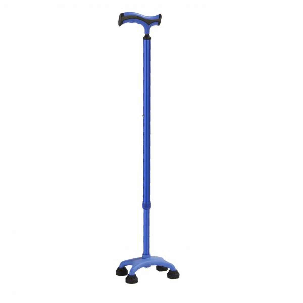 FIRST CARE - Bastón de 4 Apoyos T Premium Azul