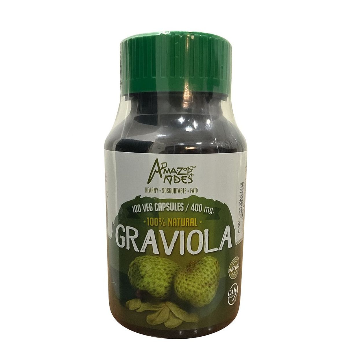AMAZON ANDES - Graviola en cápsulas 100u x 400mg - Amazon Andes