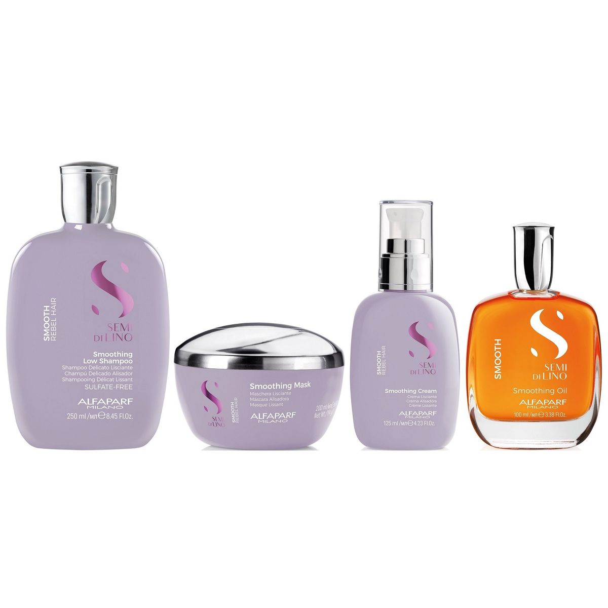 ALFAPARF MILANO - Tratamiento Anti Frizz Sin Sal Alfaparf Smooth 250ml