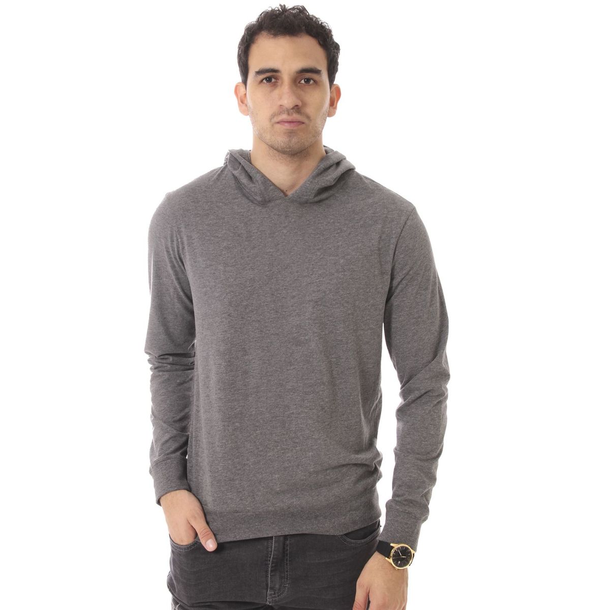 SWISS LORD - Capucha ligera manga larga para hombre