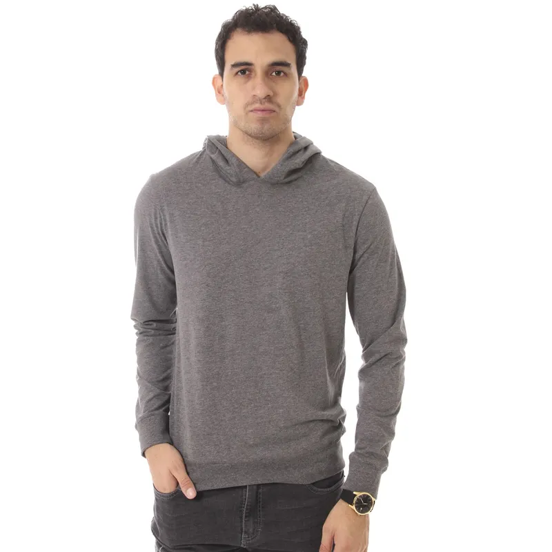 SWISS LORD - Capucha ligera manga larga para hombre