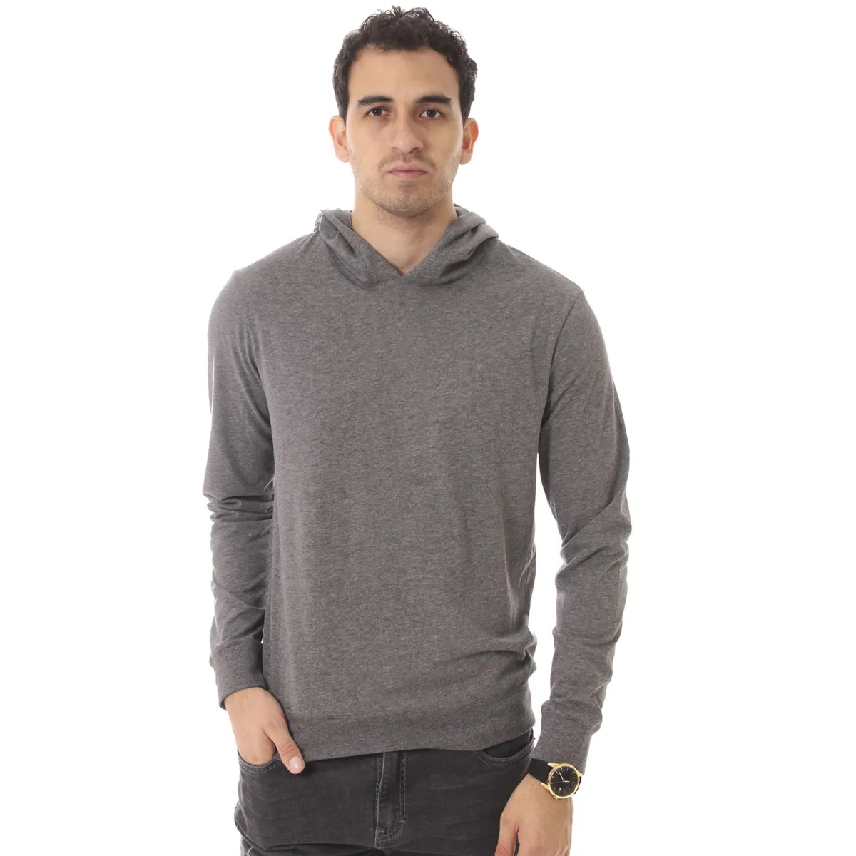 SWISS LORD - Capucha ligera manga larga para hombre