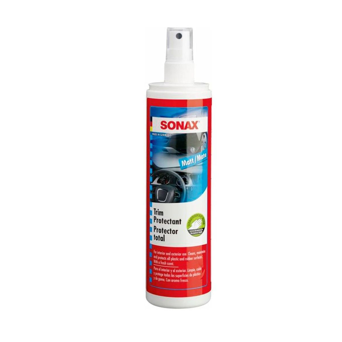 SONAX - Protector Total Mate Sonax/ Silicona/limpia 300 ML