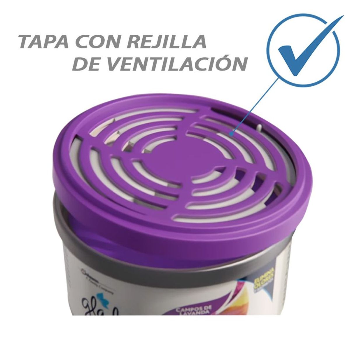 GLADE - Ambientador Limon Glade En Gel aroma fragancia auto