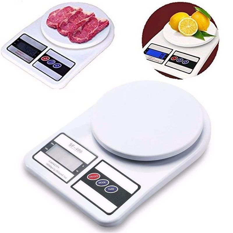 GENERICO - Balanza digital a pila hasta10kg Sf-400