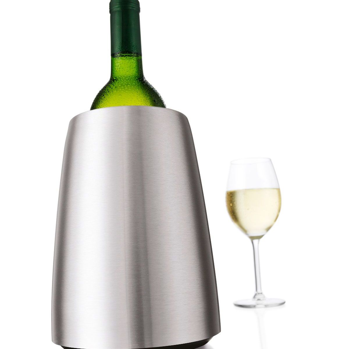 VACU VIN - Cubitera Enfriadora de Vino Vacu Vin Acero Elegante