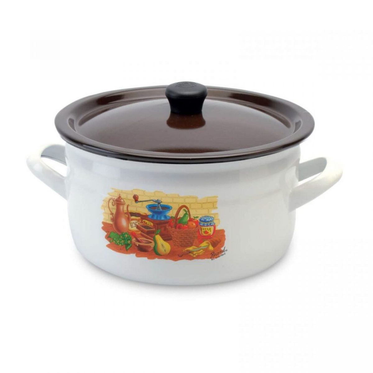 RECORD - Olla Acero Vitrificado La Limeña N°22