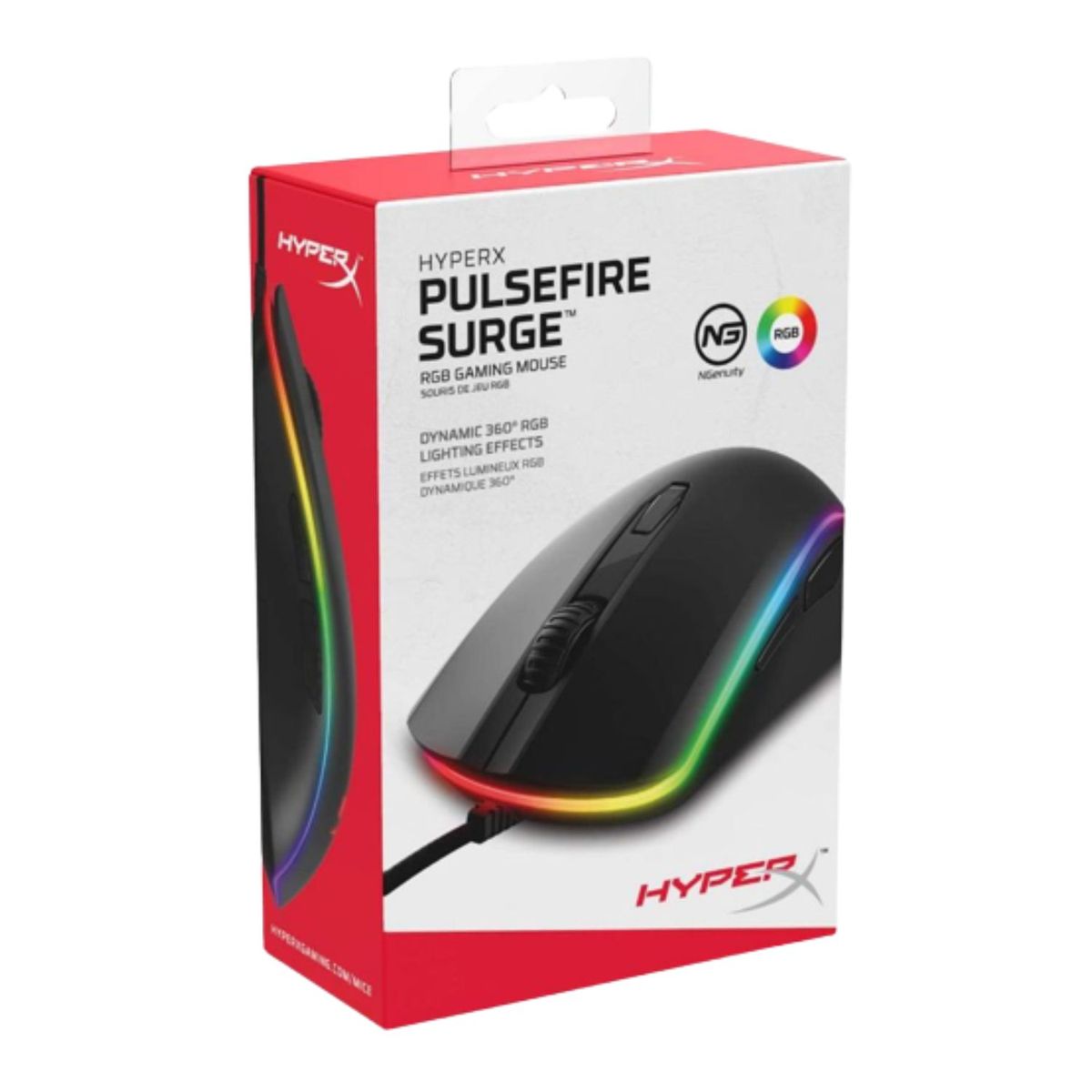 HYPERX - Hyperx Pulsefire Surge Rgb Mouse Gaming Hx-Mc002b