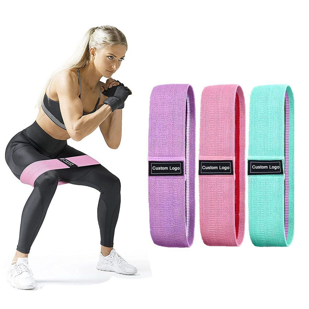 GENERICO - Bandas Elásticas de Tela 3 Niveles Resistencia