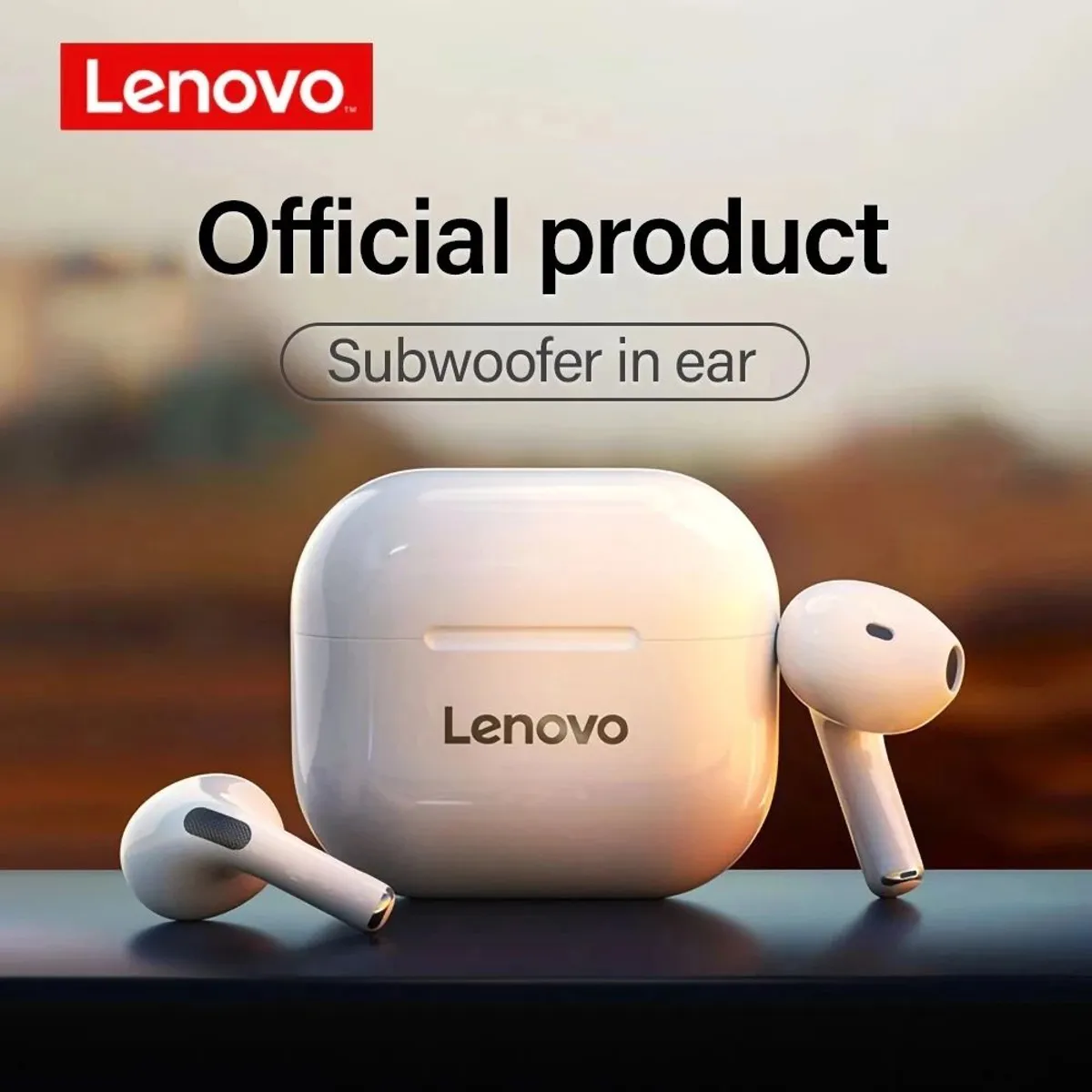 LENOVO - Lenovo LP40 De TWS Auricular Audífonos bluetooth-Negro