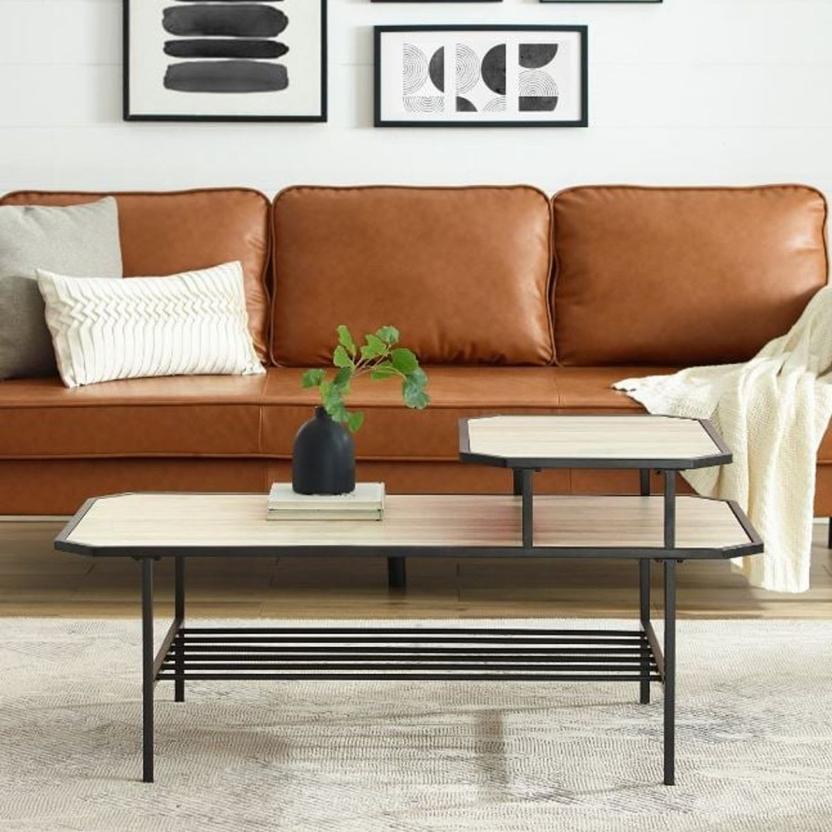 VENTITAS HOME - Mesa de Centro Industrial Terika Ventitas Home Manzano