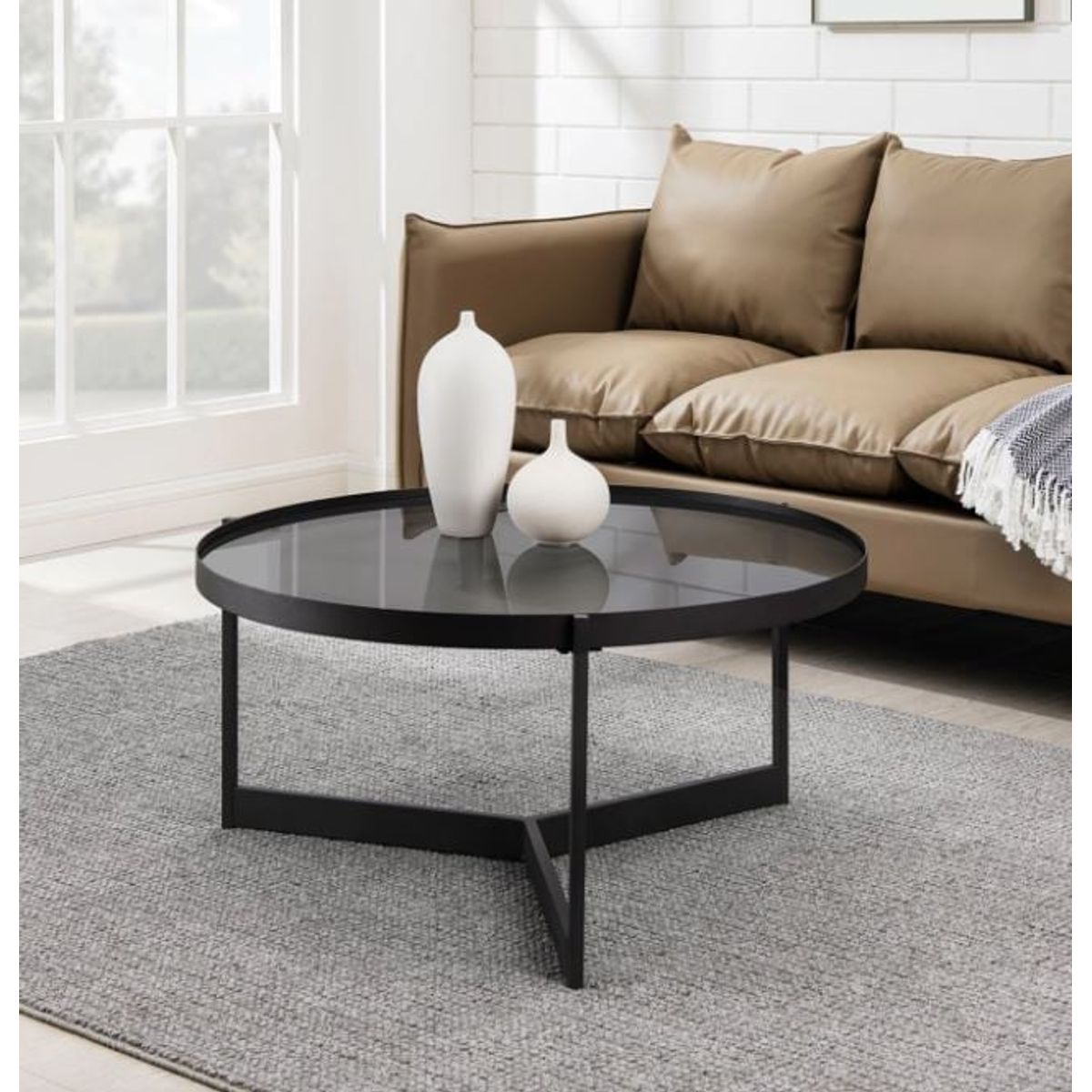 VENTITAS HOME - Mesa de Centro Vidrio Oxinn Ventitas Home Negro