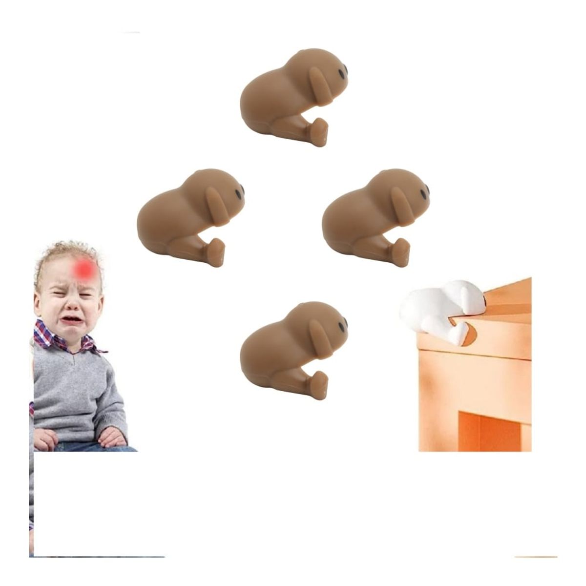 GENERICO - Protector de Esquinas para Bebes  Animados para Muebles x4 M
