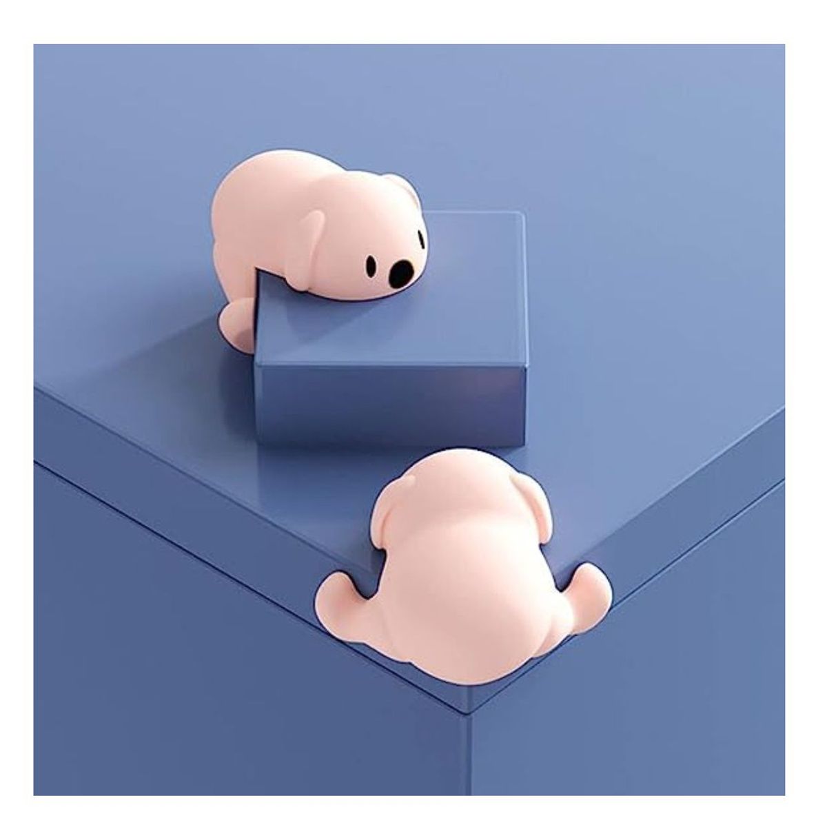 GENERICO - Protector de Esquinas para Bebes Muebles Animal x 4 R