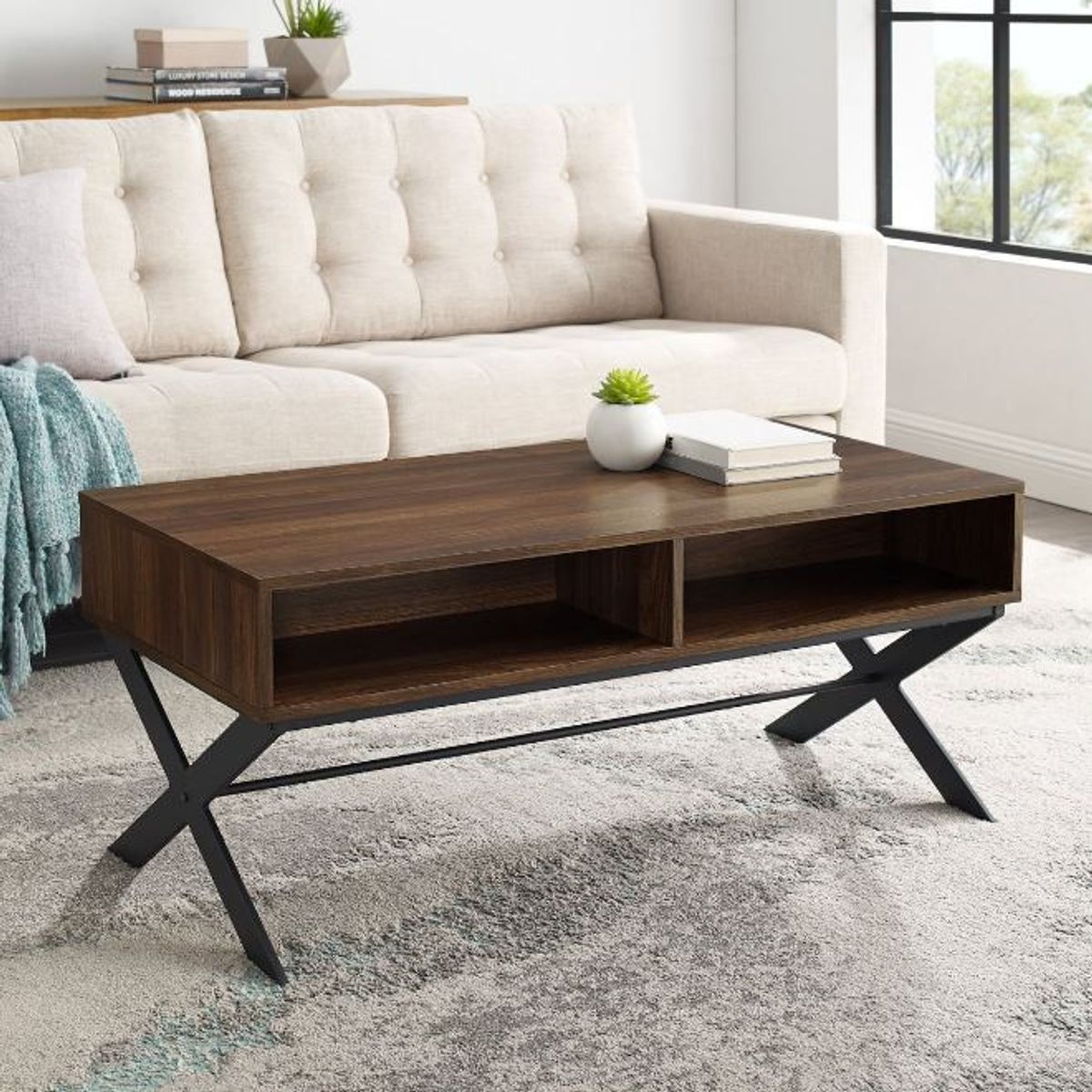 VENTITAS HOME - Mesa de Centro Industrial Kamila Ventitas Home Gales