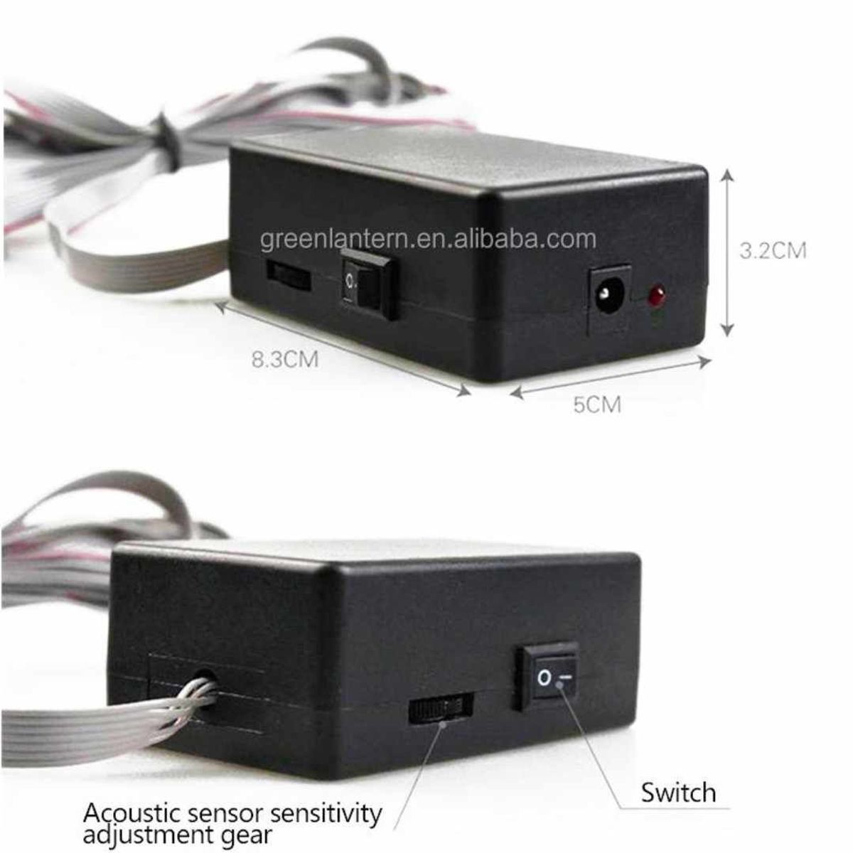 GENERICO - Luces LED Ventana Trasera de Carro Auto Camioneta SUV