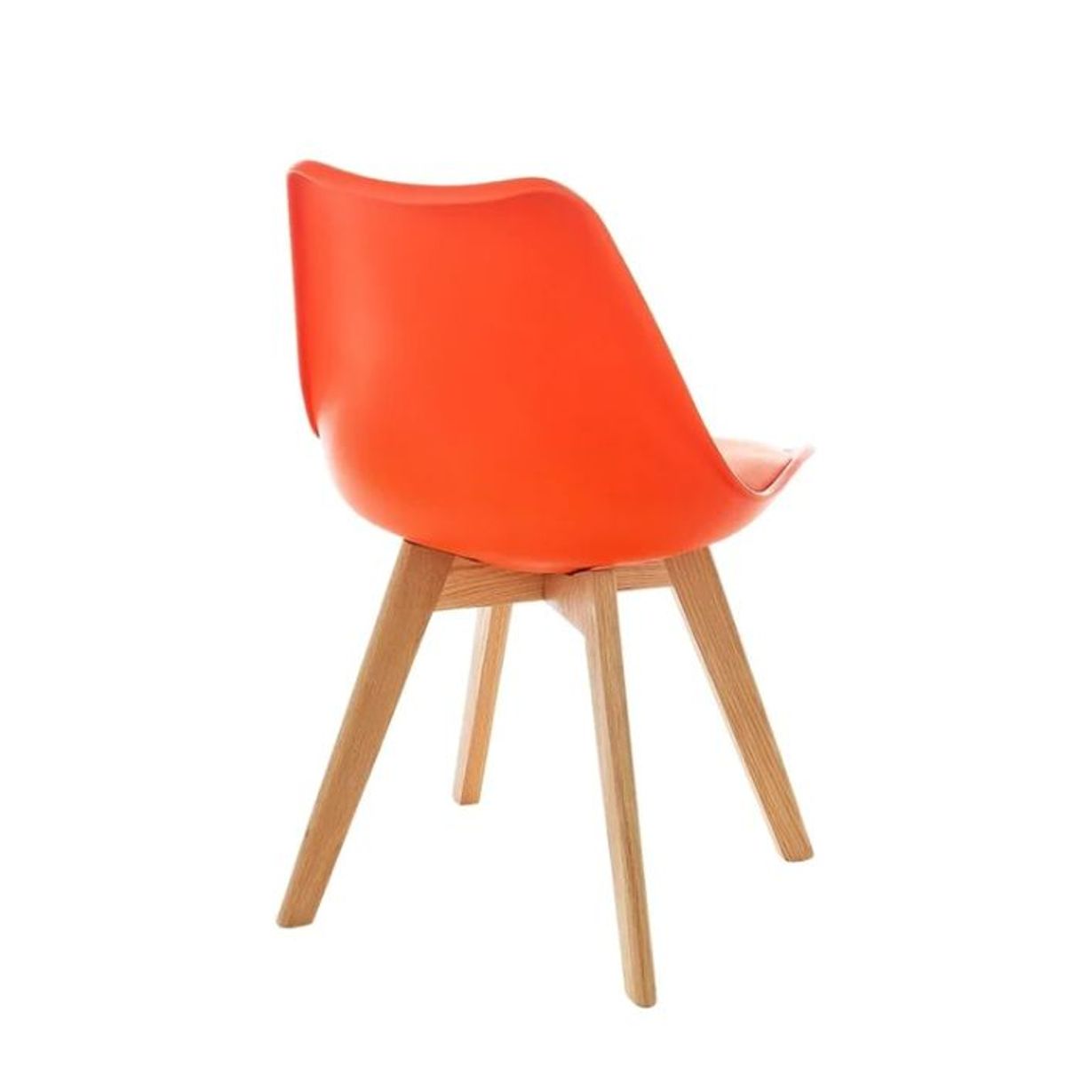 VENTITAS HOME - Silla Nórdica Larizza Roja Ventitas Home