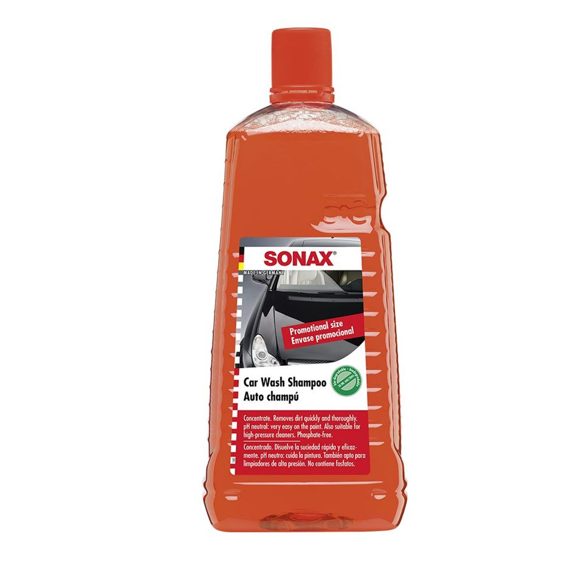 SONAX - Shampoo De Auto Con Cera 1Lt Sonax lavado Limpieza