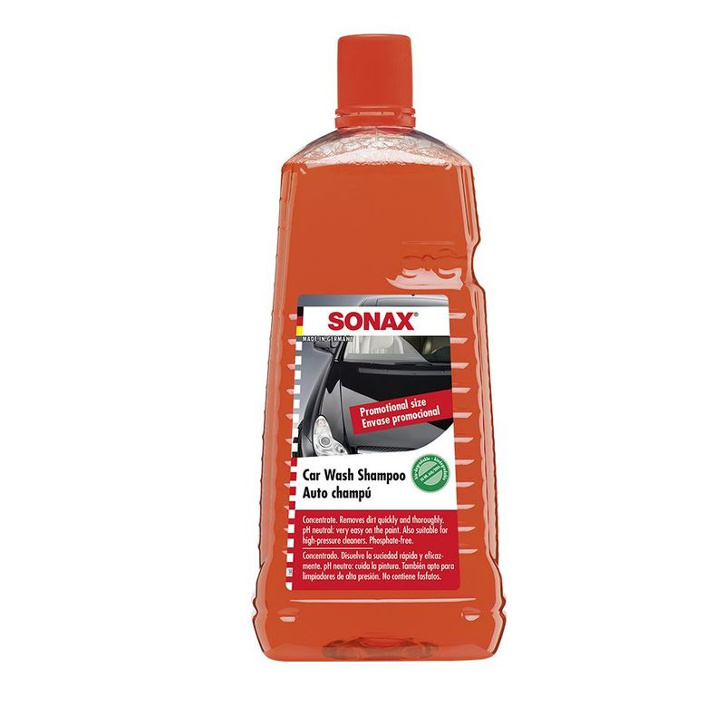 SONAX - Shampoo De Auto Con Cera 1Lt Sonax lavado Limpieza