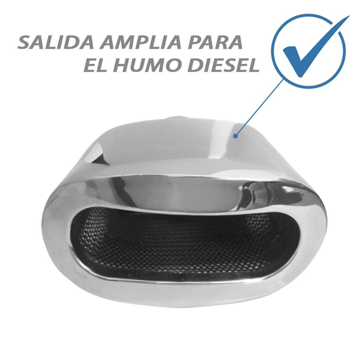 GENERICO - Tubo De Escape adornoacero