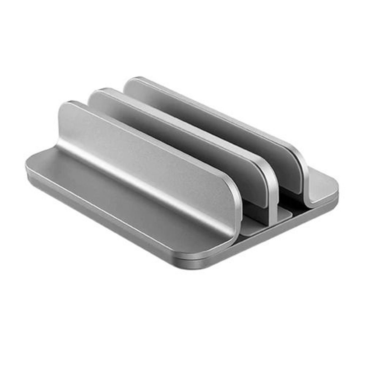 GENERICO - MONTECH - Soporte Vertical Doble de Aluminio para Laptop  Tablet