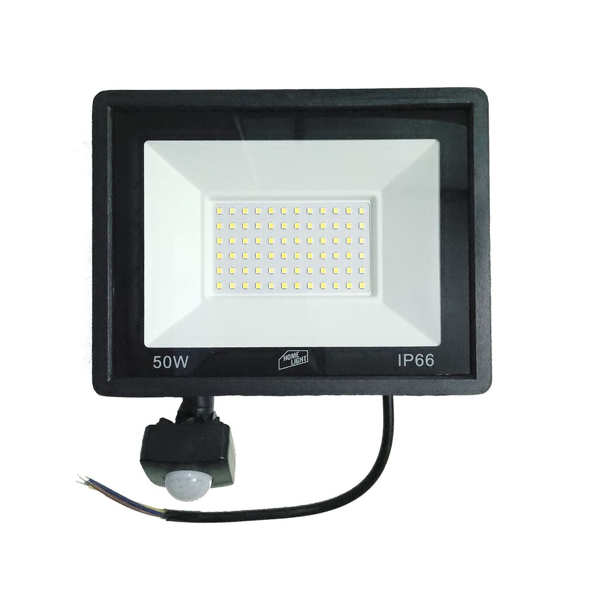 HOME LIGHT - Reflector led con sensor de movimineto 50W Luz Dia  Home Light