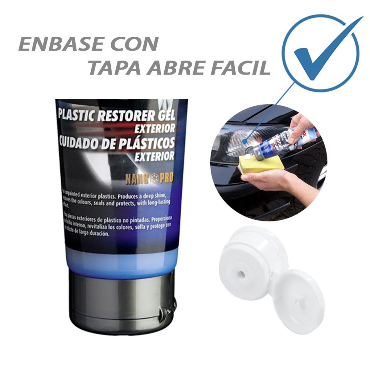 GENERICO - Restaurador De Plasticos De Auto Sonax 250ml