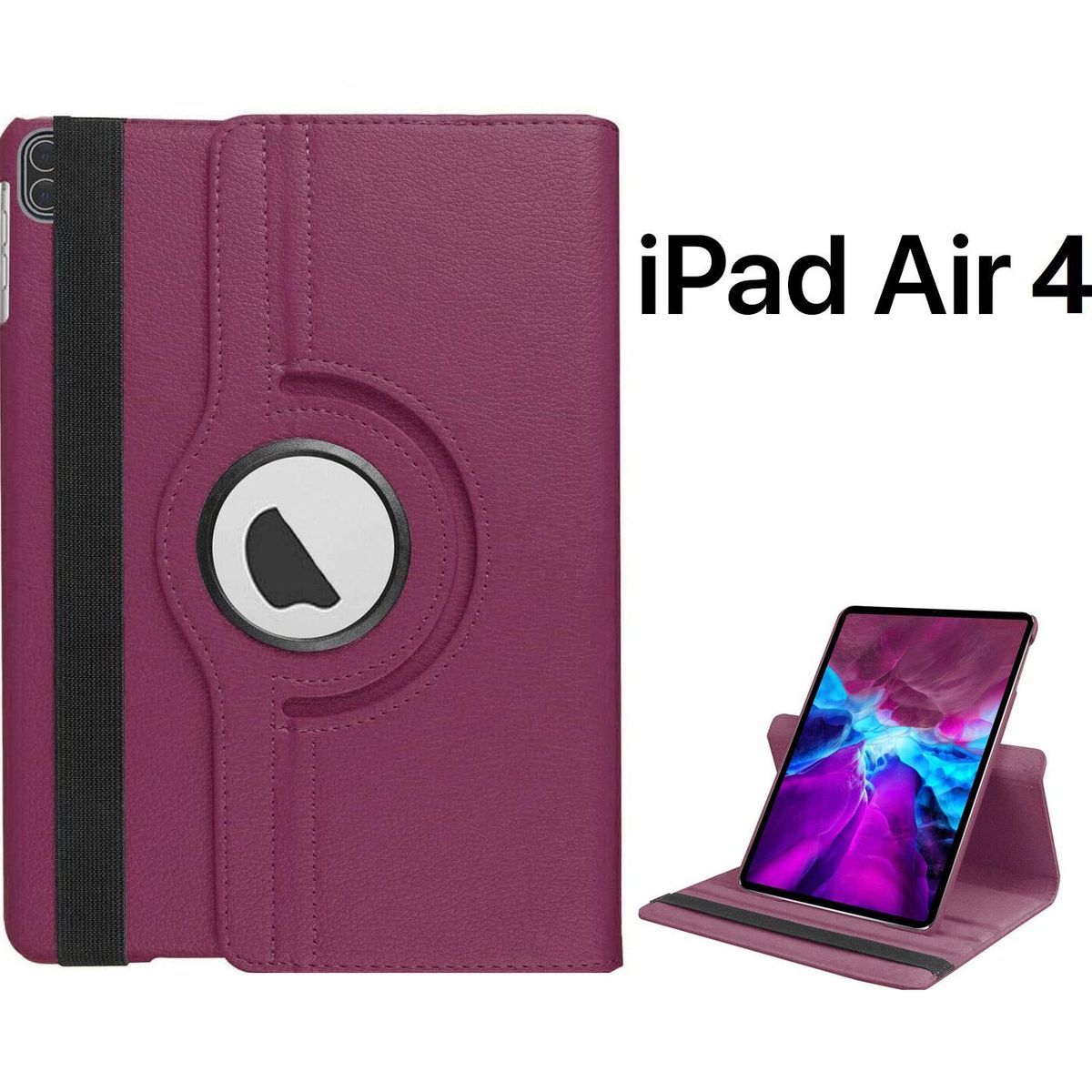 GENERICO - Funda Giratoria para iPad Air 4 10.9" 2020 A2316 A2324 A2325 Case
