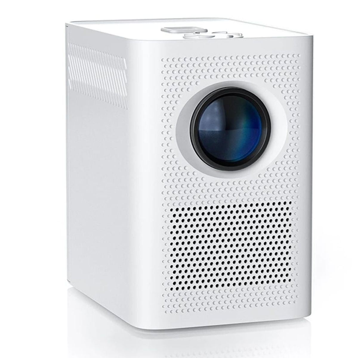 GENERICO - Toumi De S3 proyector 4K WiFi 1080P 216G Bluetooth Android 10-Blanco