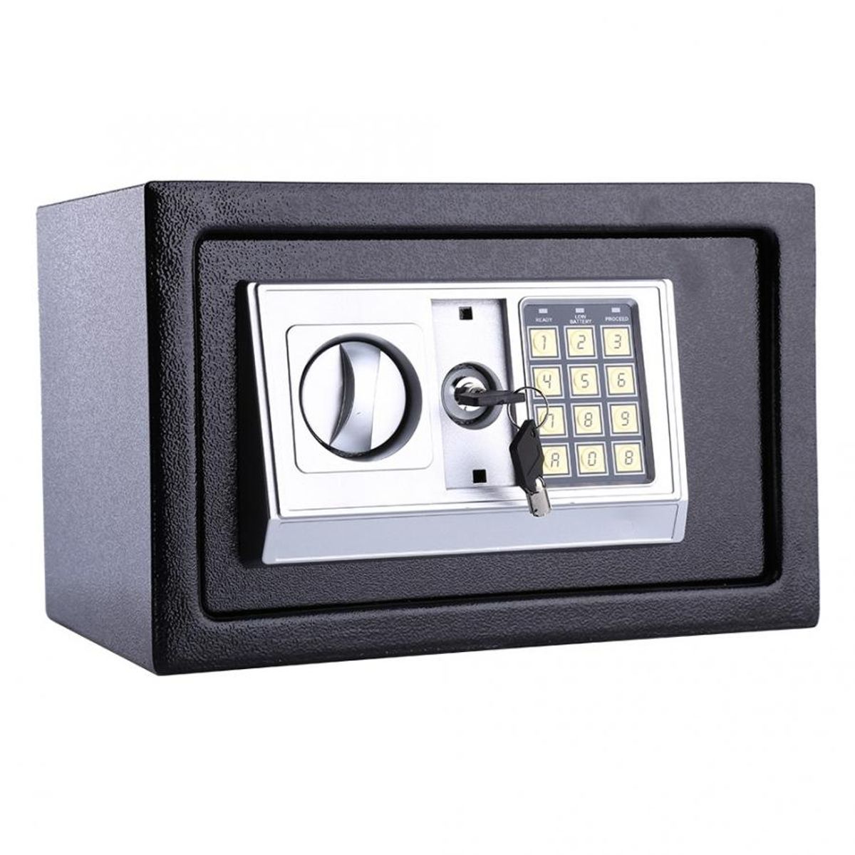 Caja Fuerte 6L de Seguridad Inteligente con Clave y Llave, marca OEM - Foto 2