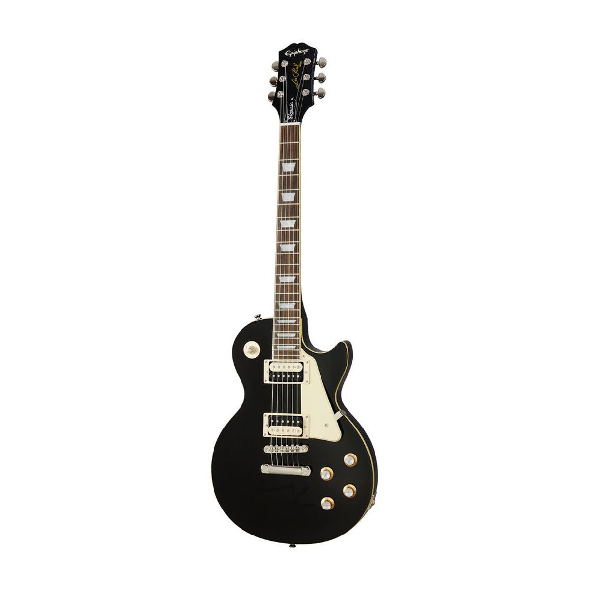 EPIPHONE - Guitarra Eléctica Epiphone Les Paul Classic EILOEBNH1 Ébony.