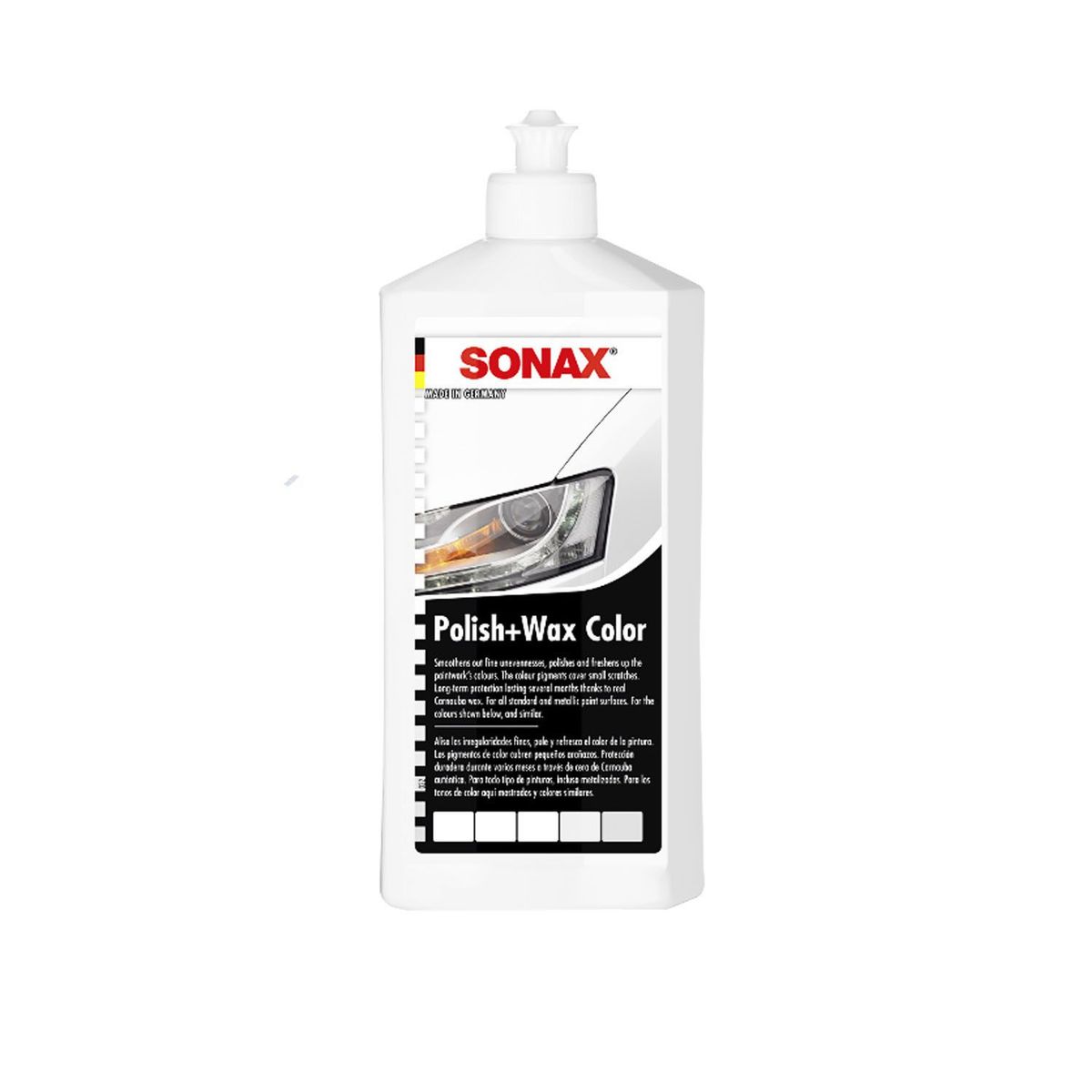SONAX - Cera Liquida De Auto Blanco Sonax 500mlpinturarayones