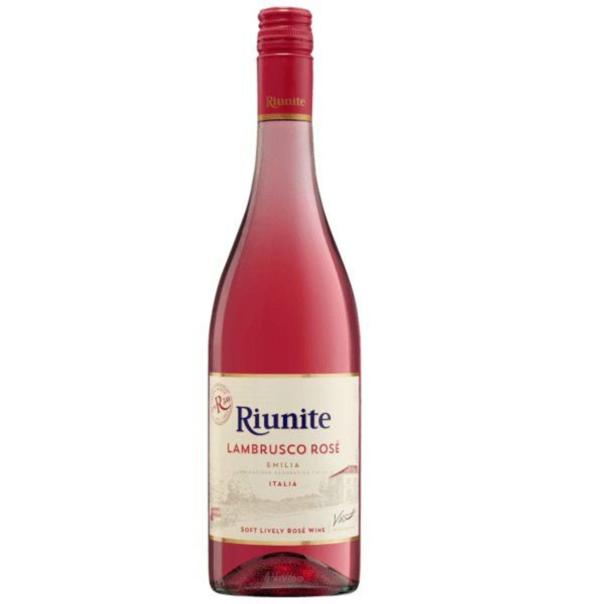 IMPORTADO MC - Vino dulce italiano LAMBRUSCO rosé IGT x750ml - Riunite
