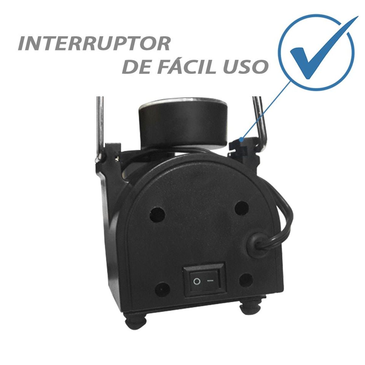 OREGON - Mini Compresor De Aire Para Llantas inflador aire compresor