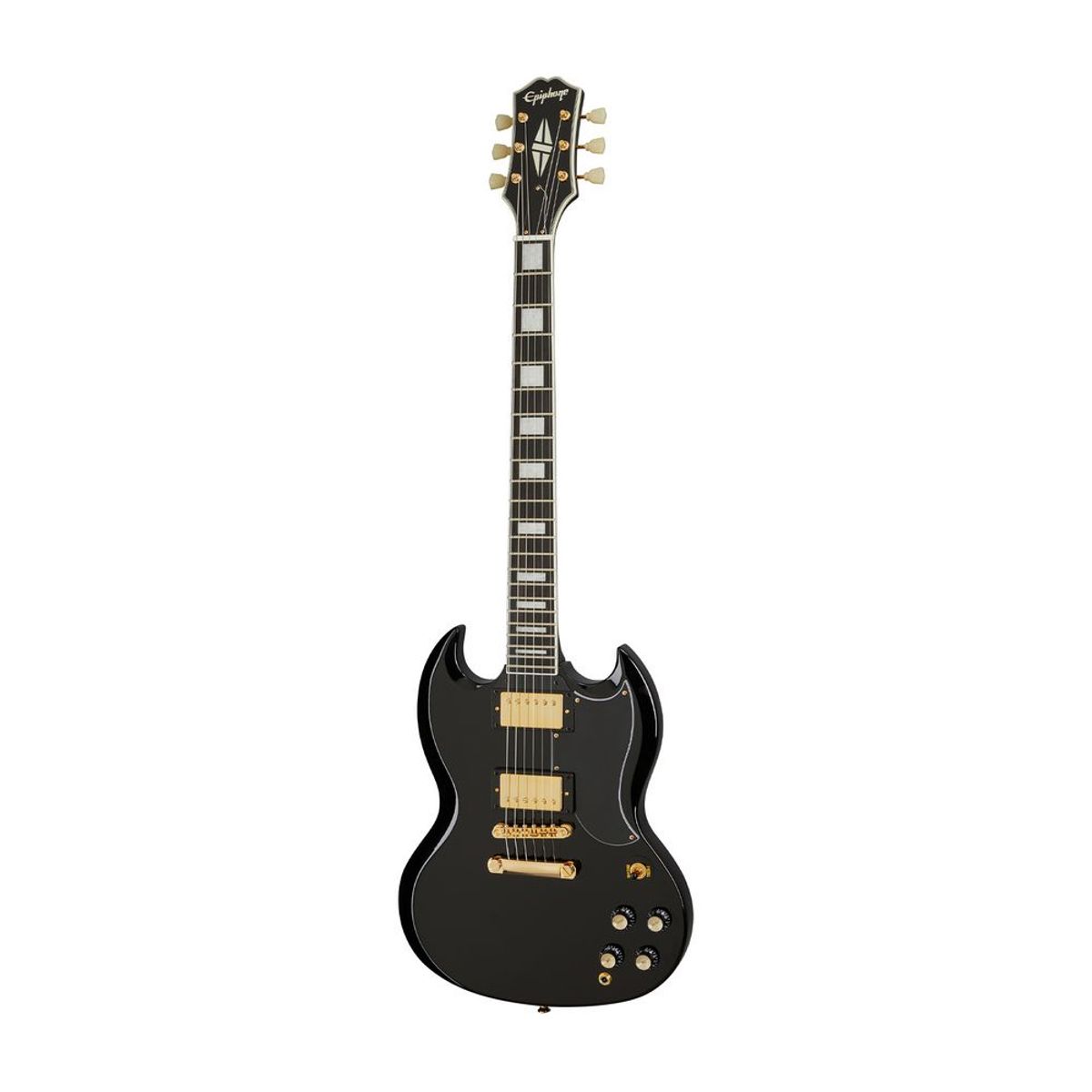 EPIPHONE - Guitarra Eléctrica - EPIPHONE - SG Custom -  Negro.