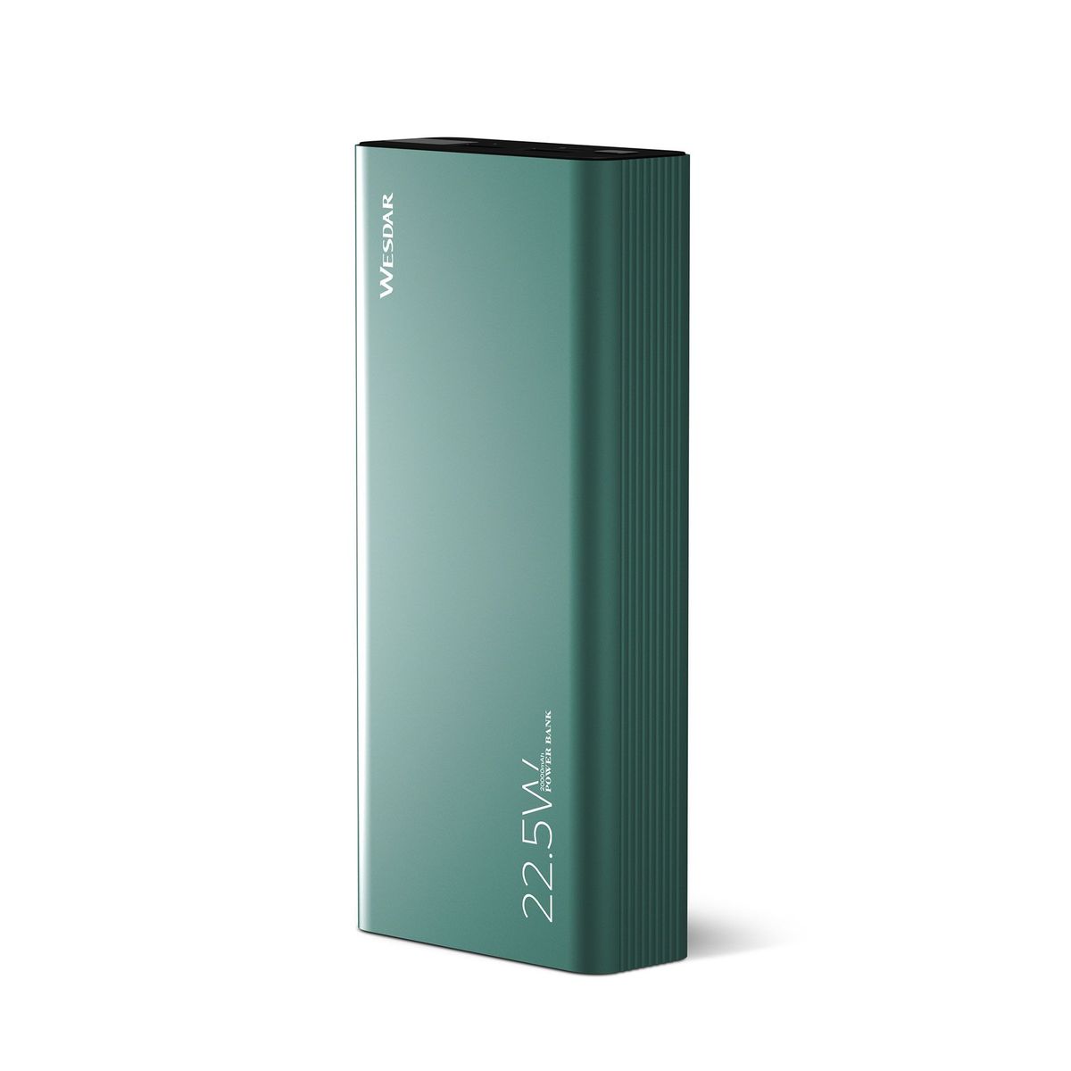 WESDAR - Wesdar - Power Bank 20000mAh PD225W Aluminio Pantalla Digital - Verde