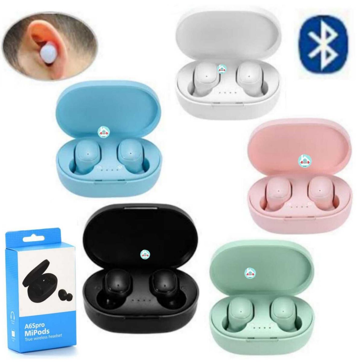 GENERICO - Auriculares Bluetooth Recargable