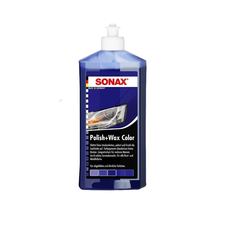 SONAX - Cera Liquida De Auto Azul Sonax 500mlpinturarayones