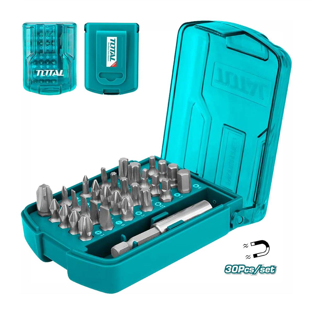TOTAL TOOLS - SET DE 29PZS PUNTAS DESTORNILLADORES TIPO PHILLIPS TOTAL - TACSD10306