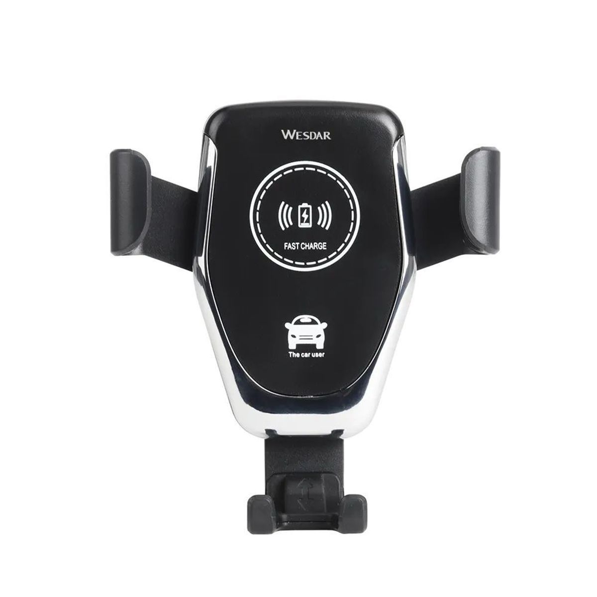 WESDAR - Wesdar - Cargador Inalámbrico para auto 10W - Negro