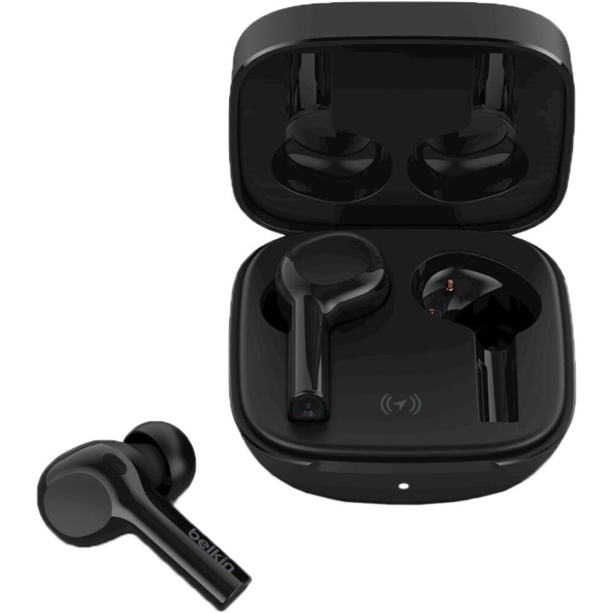BELKIN - Auriculares inalámbricos IPX5 Qi Belkin SOUNDFORM Freedom AUC002GLBK