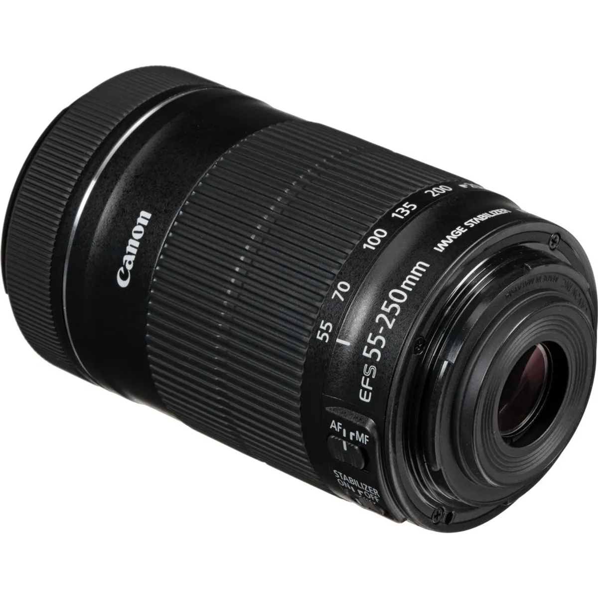 CANON - Canon EF-S 55-250mm f/4-5.6 IS STM Lente - Negro