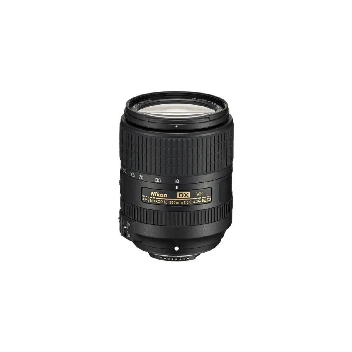 NIKON - Nikon AF-S DX NIKKOR 18-300mm f/3.5-6.3G ED VR Lente - Negro