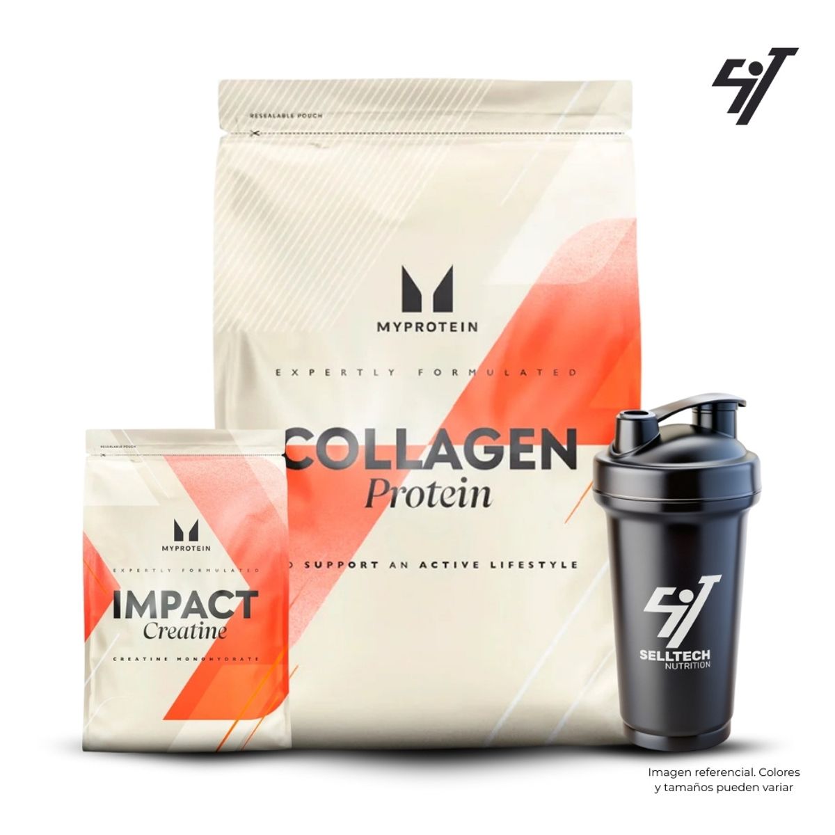 MYPROTEIN - Pack Myprotein Collagen Protein 1kg NaturalCreatina 250gr