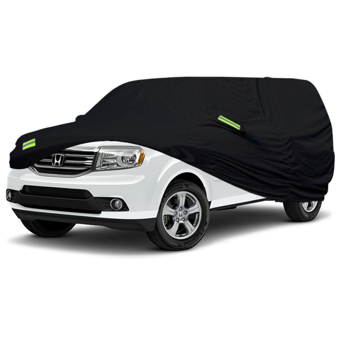 TECGO - PROTECTOR CUBIERTA FUNDA COBERTOR TIPO HONDA PILOT NEGRO